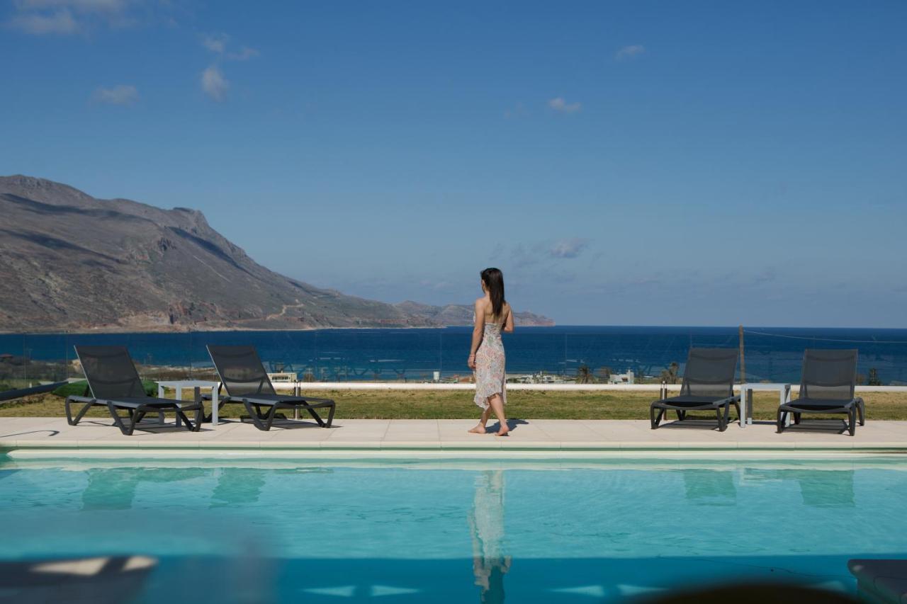 Larimar Luxury Sea View Villa 키사모스 외부 사진