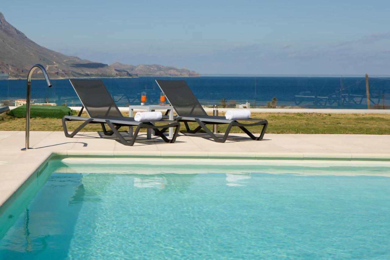 Larimar Luxury Sea View Villa 키사모스 외부 사진
