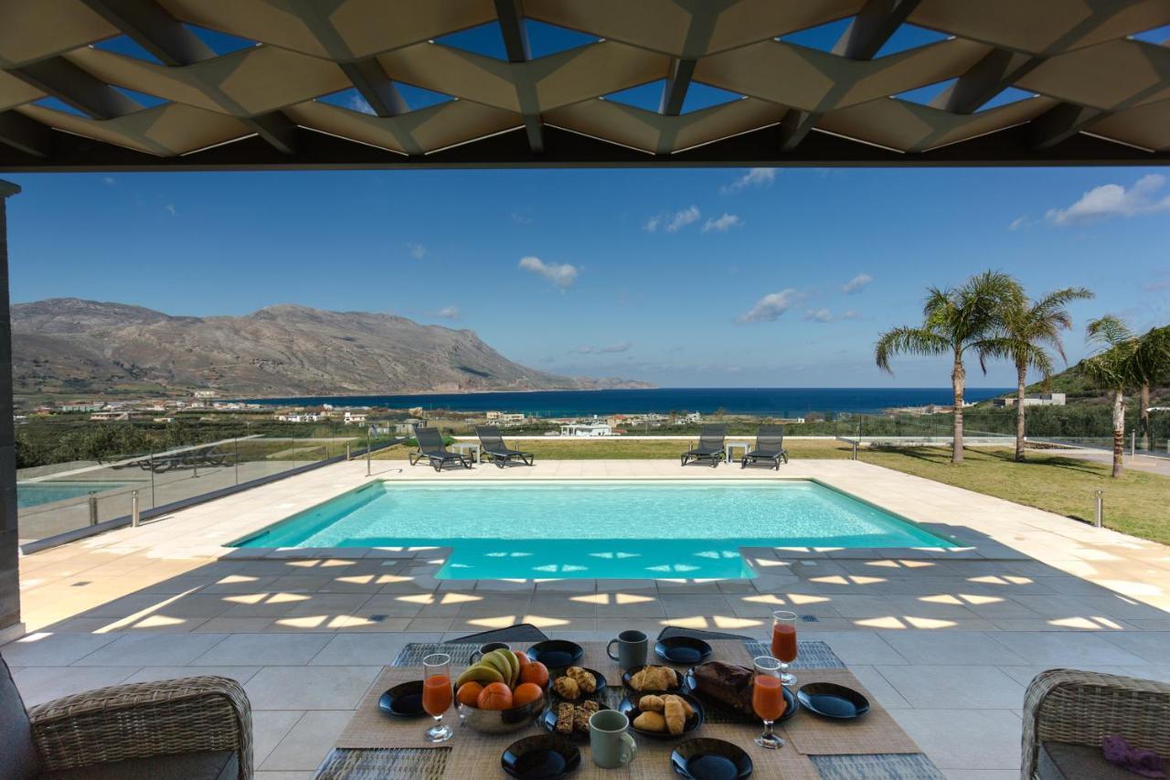 Larimar Luxury Sea View Villa 키사모스 외부 사진