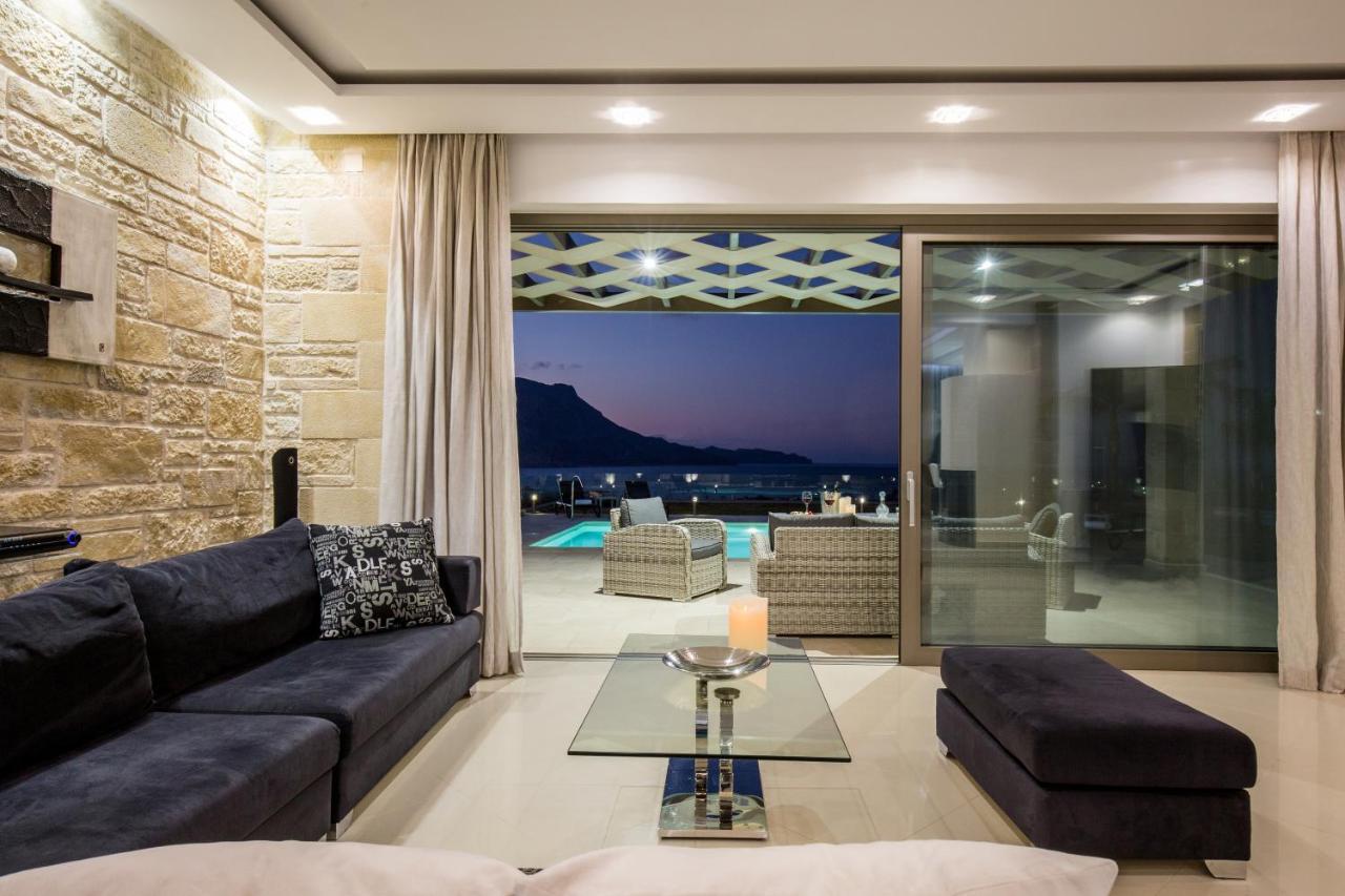 Larimar Luxury Sea View Villa 키사모스 외부 사진