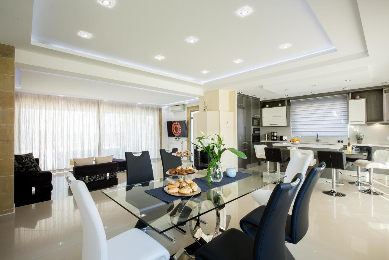 Larimar Luxury Sea View Villa 키사모스 외부 사진