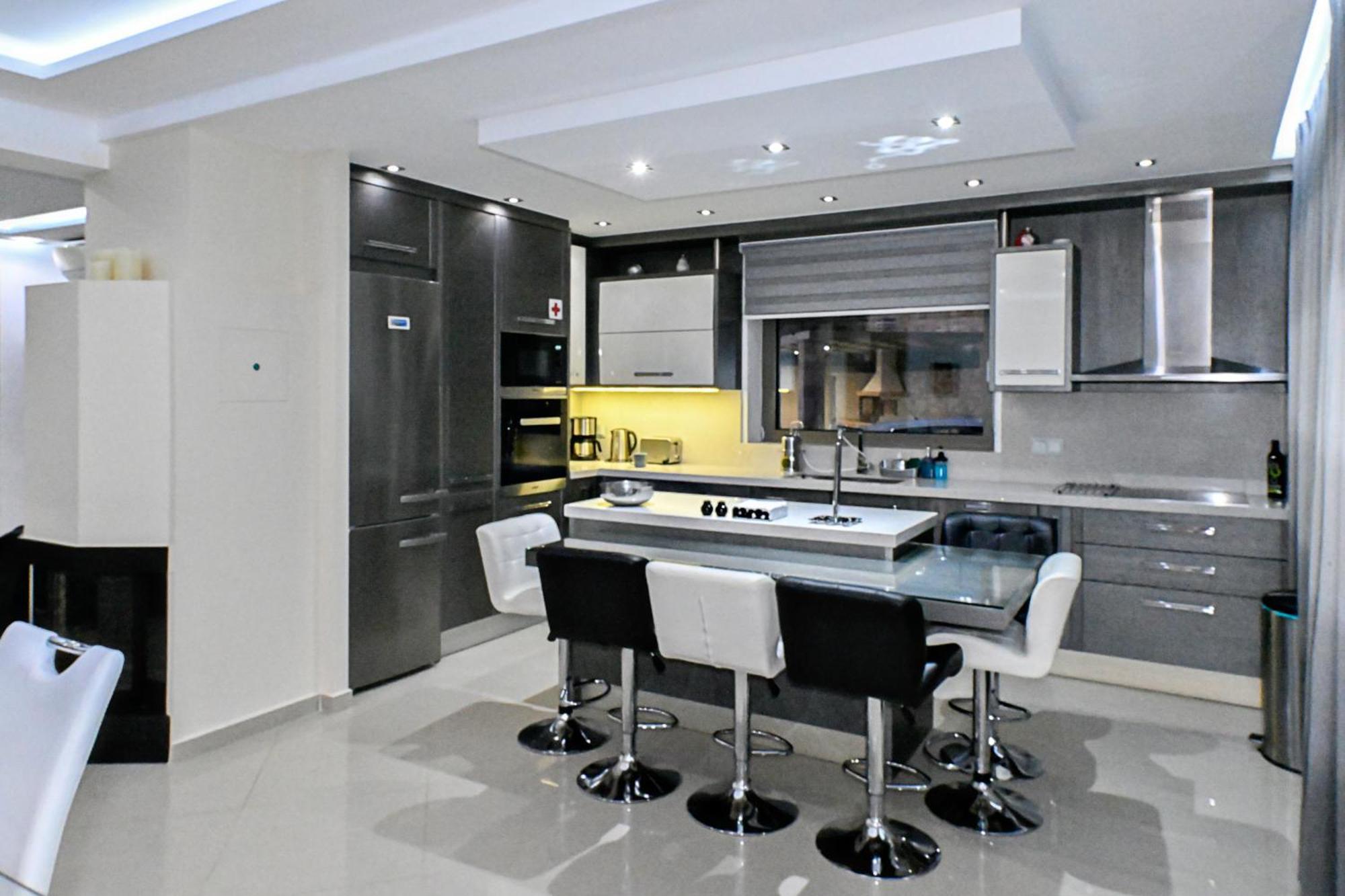 Larimar Luxury Sea View Villa 키사모스 외부 사진