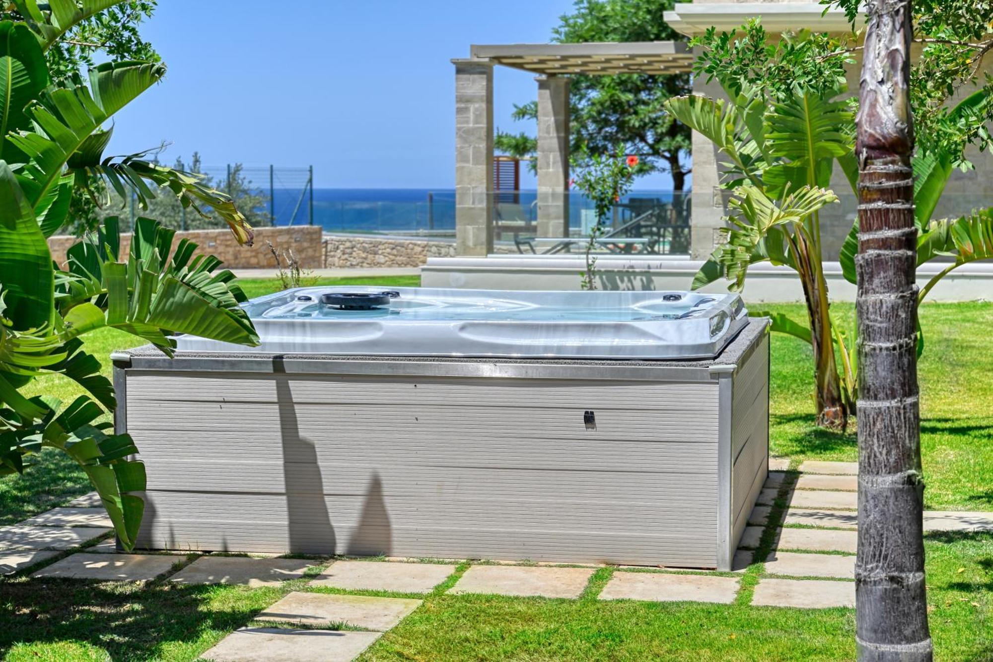 Larimar Luxury Sea View Villa 키사모스 외부 사진