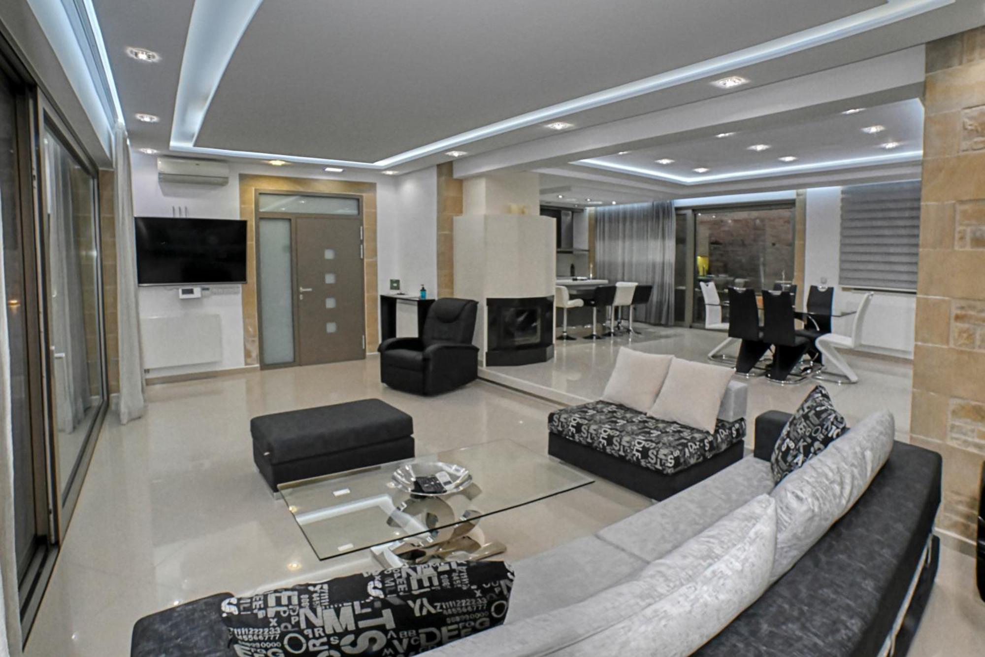 Larimar Luxury Sea View Villa 키사모스 외부 사진